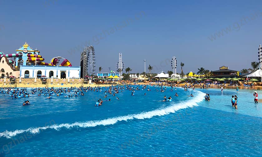 浙江宁波阿拉的海水上乐园