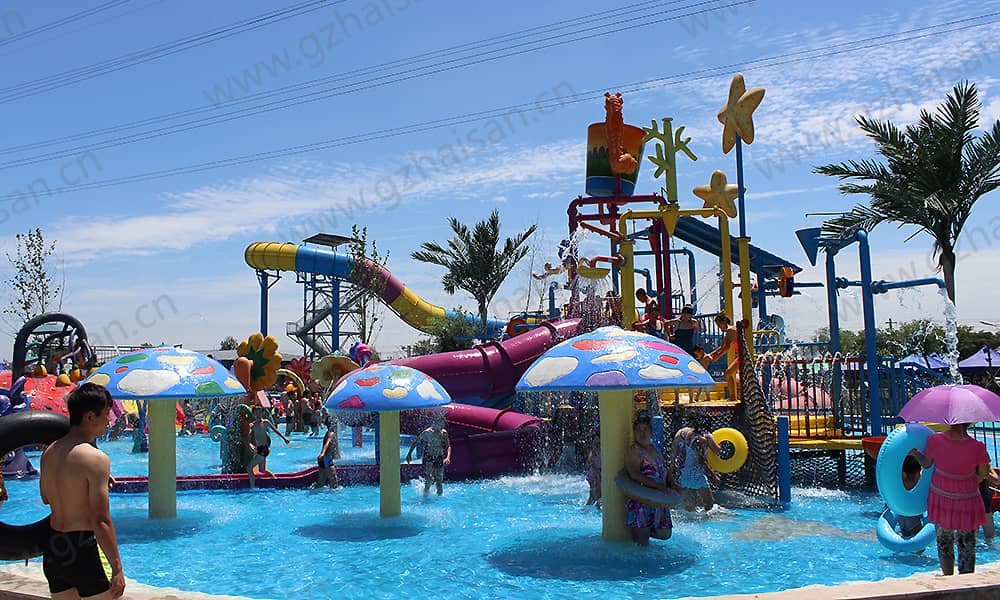 河北保定海森水上大世界小树屋、戏水小品