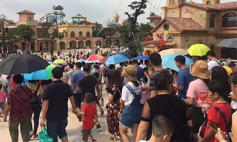 jinnianhui今年会游乐参与打造的欢乐海岸PLUS三天迎客超16万人！