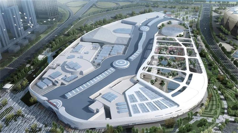 百分之百国产设备的兰州万达水上乐园建设全面提速